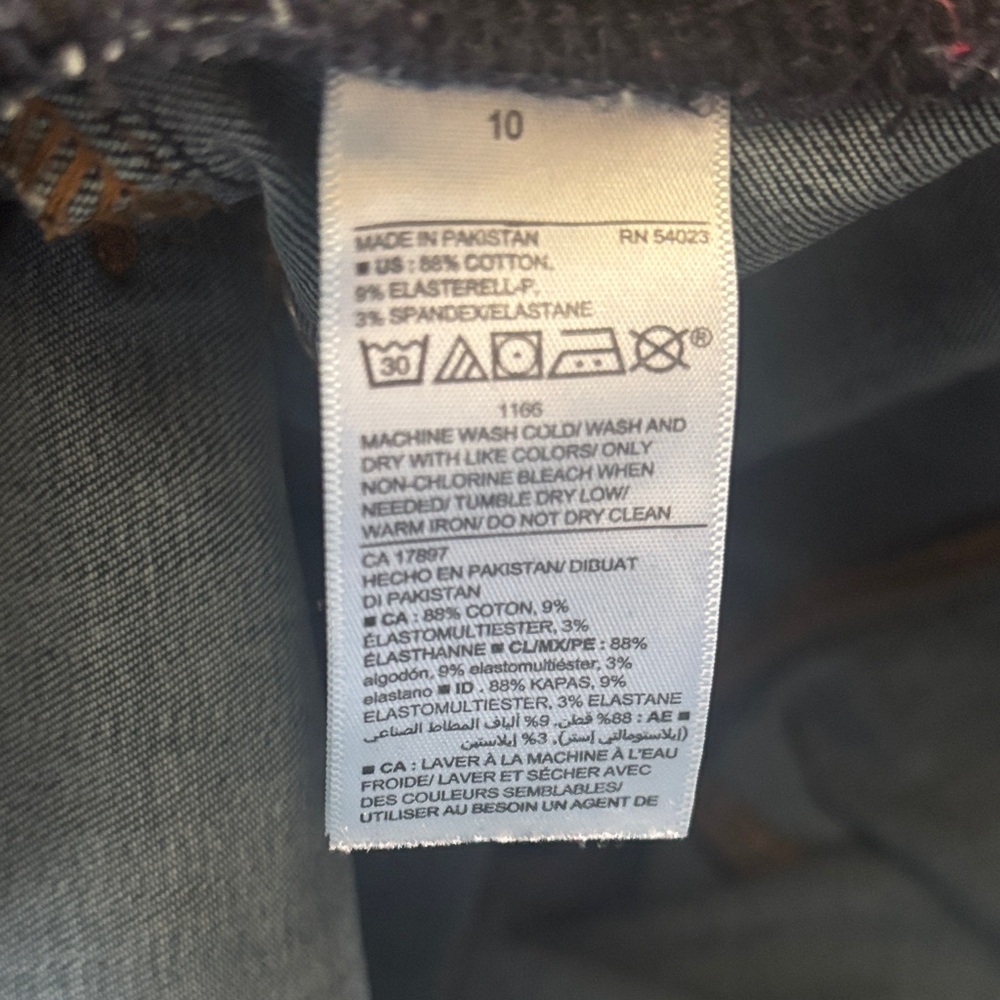 Old Navy Dark Blue Jeggings Size 10 - Picture 4 of 6